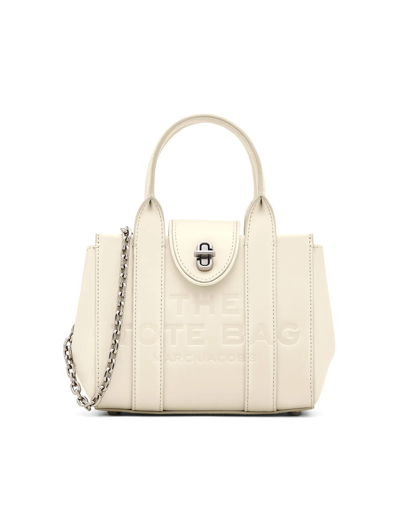 MARC JACOBS | Ledertasche - Mini Bag THE TURNLOCK CROSSBODY TOTE | 
